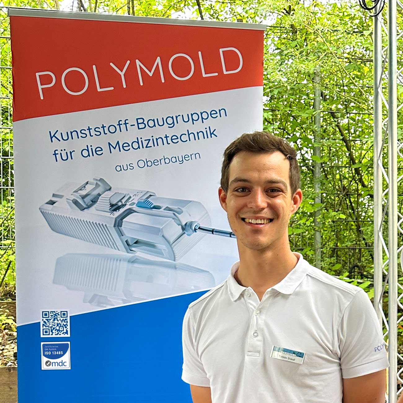 POLYMOLD beim Munich Startup Festival 2024 | Key-Account Tobias Steidl