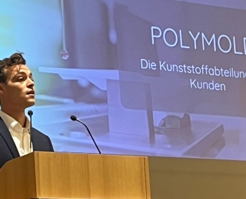 Key Account Tobias Steidl präsentiert "POLYMOLD - die Kunststoffabteilung des Kunden" beim Medizintechnik Kooperationskongress 2025 in Ansbach