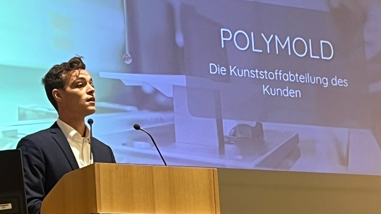 Key Account Tobias Steidl präsentiert "POLYMOLD - die Kunststoffabteilung des Kunden" beim Medizintechnik Kooperationskongress 2025 in Ansbach