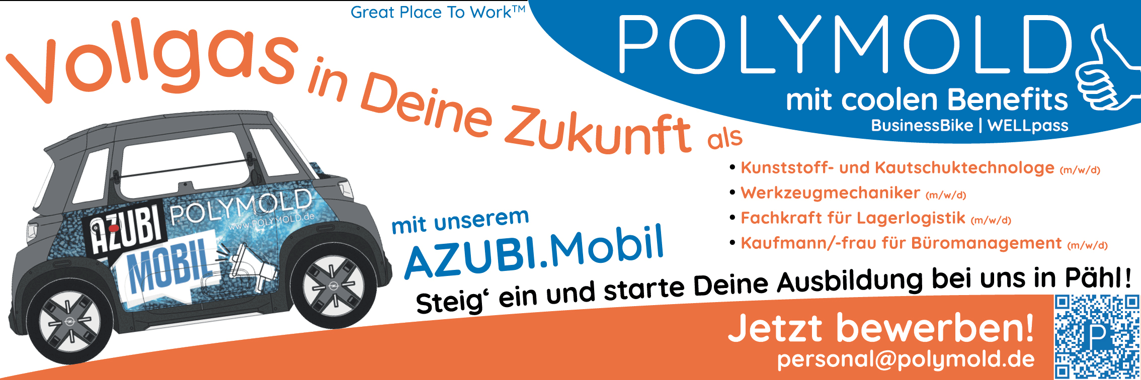 AZUBI-Anzeige 09-2025 Great Place To Work