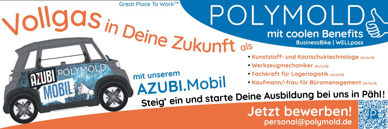 AZUBI-Movie Anzeige | POLYMOLD - Great Place To Work 09-2025