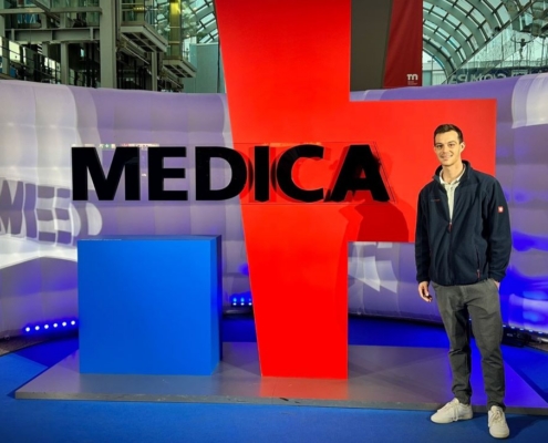 Medizintechnik von Morgen - zu erleben auf der MEDICA 2025 + COMPAMED 2025 | Für POLYMOLD auf den beiden Messen in Düsseldorf: Key Account Manager Tobias Steidl