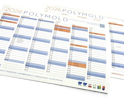 POLYMOLD Kalender 2026