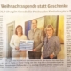 Pressemitteilung im Landsberger Tagblatt vom 22. Januar 2026 | POLYMOLD Weihnachtsspende statt Geschenke