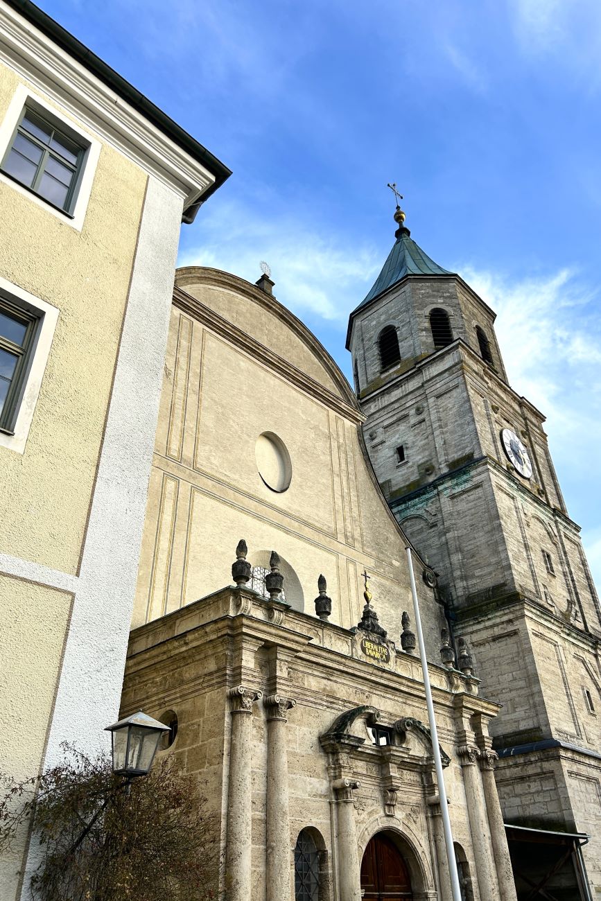 Hospiz im Kloster Polling - direkt neben der Klosterkirche