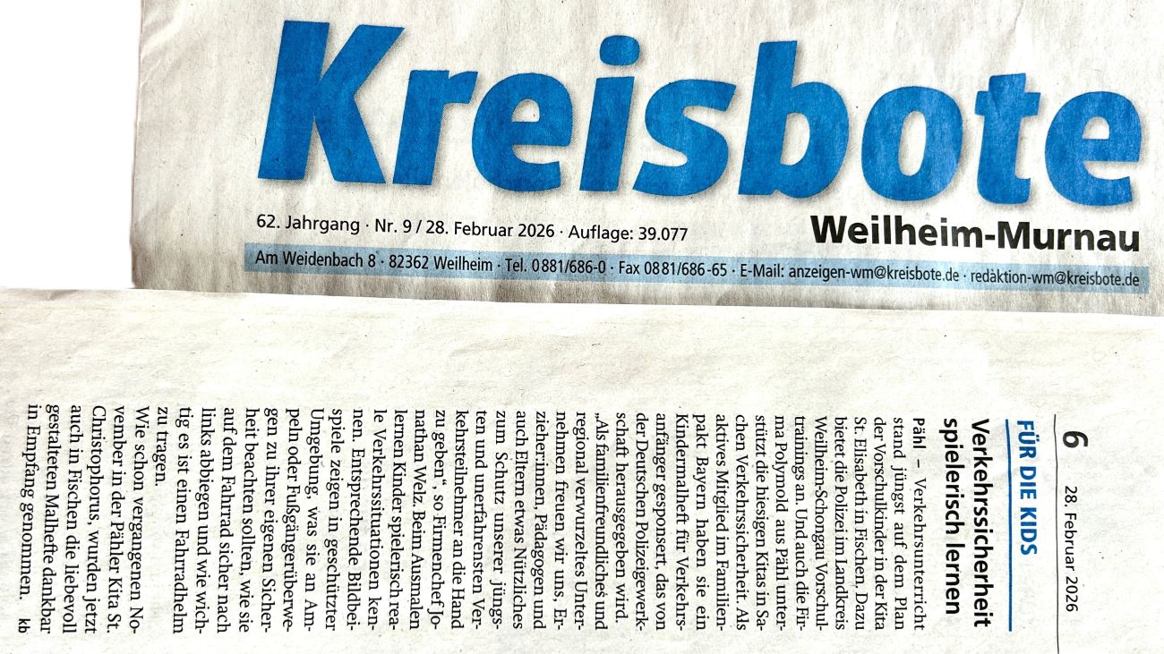 Kreisbote Weilheim-Murnau - 28.02.2026 Verkehrssicherheit spielerisch lernen