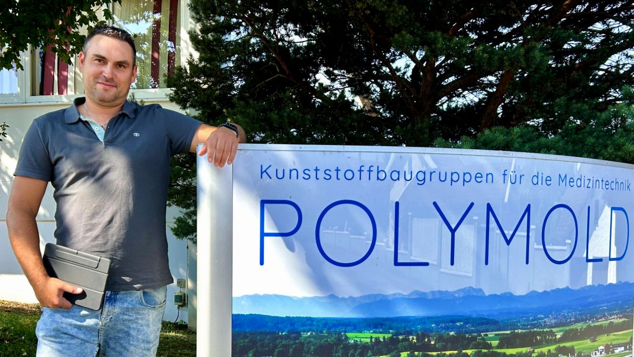 Alexander Bauer ist neuer & alter Kollege zugleich: von 2008-2017 schon für POLYMOLD tätig, wird er sich jetzt ums ERP-Finetuning kümmern. Herzlich Willkommen zurück!