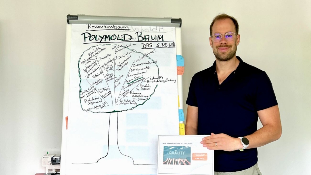 Auf POLYMOLD-Qualität ist Verlass: Über 3,6 Mio. fehlerfreie Medizintechnik-Teile – durchgehend, ein Jahr lang – sind der sichtbare Beweis & Früchte unseres Ressourcenbaumes. Auf POLYMOLD-Qualität ist Verlass: Über 3,6 Mio. fehlerfreie Medizintechnik-Teile - durchgehend, ein Jahr lang - sind der sichtbare Beweis & Früchte unseres Ressourcenbaumes.